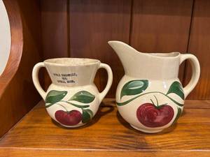 lot 375 image: Opole Creamery Apple Stoneware Set