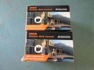 lot 10 image: lot of 2 csb19 outdoor bark control...