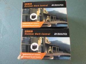lot 11 image: lot of 2 csb19 outdoor bark control...