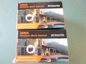 lot 12 image: lot of 2 csb19 outdoor bark control...