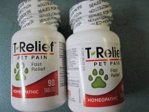 lot 16 image: lot of 2 t relief pet pain 90 table...