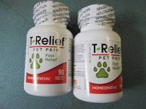 lot 18 image: lot of 2 t relief pet pain 90 table...