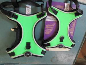 lot 29 image: 2 large dog led lighted harnesses...