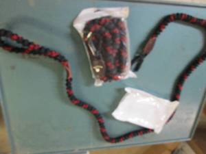 lot 32 image: 2 new dog leashes 5 foot...