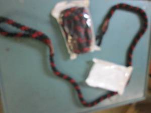 lot 34 image: 2 new dog leashes 5 foot...