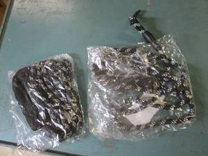 lot 35 image: 2 new 5 foot dog leashes...