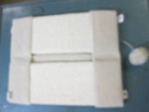 lot 52 image: wall hanging cat scratcher and toy...