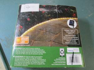 lot 76 image: 24 foot led solar led lights...