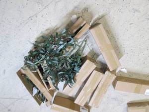 lot 131 image: lot of fake olive branches...