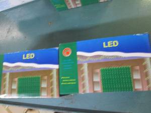 lot 142 image: lot of 2 led butterfly curtain ligh...