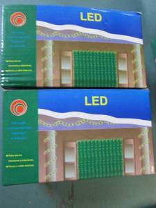 lot 143 image: lot of 2 led butterfly curtain ligh...
