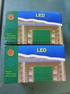lot 145 image: lot of 2 led butterfly curtain ligh...