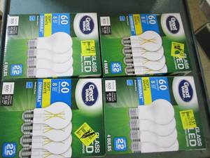 lot 150 image: 4 packages of great value 4 packs o...