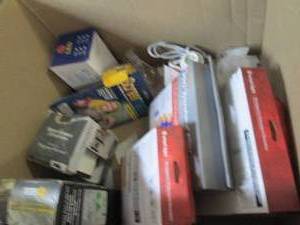 lot 154 image: box of lighting products...