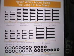 lot 176 image: lot of 5 onn hang tv wall mount har...