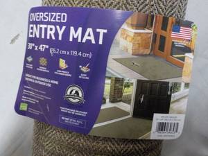 lot 3 image: Oversized Entry Mat 30 x 47...