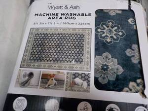 lot 18 image: Wyatt and Ash 5 ft 3 x 7 ft 5 Mac...