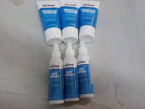 lot 53 image: 3 ct each Kuribl Active Muscle Crea...