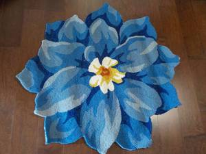 Hydrangea Indoor/Outdoor Rug 36" Di...