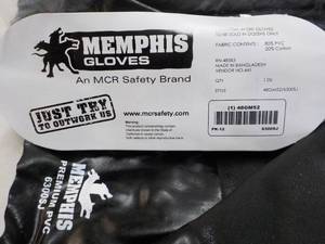 lot 78 image: 12 pr Memphis Industrial Work Glove...