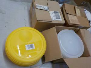 lot 85 image: Plastic Lids for Gallon Pails...