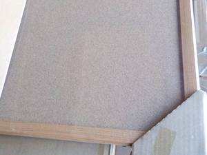 lot 210 image: Cork Board with Aluminum Frame ...