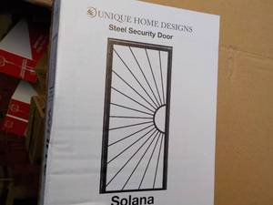 lot 220 image: White Security Door 36 x 80...