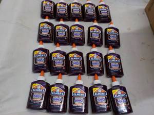lot 111 image: 20 ct 4 oz Elmers School Glue...