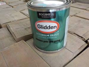 lot 121 image: 8 qt Glidden Interior Paint- Your C...