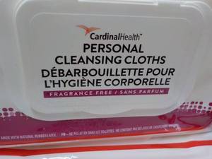 lot 124 image: 6 ct Pkgs Personal Cleansing Cloth-...