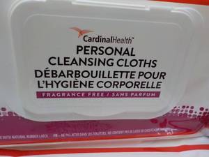 lot 126 image: 6 ct Pkgs Personal Cleansing Cloth-...