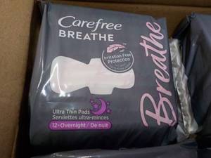 lot 133 image: Case of Carefree Breath Feminine Pa...