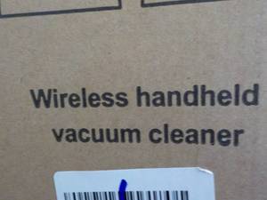 lot 150 image: Wireless Handheld Vacuum Cleaner...
