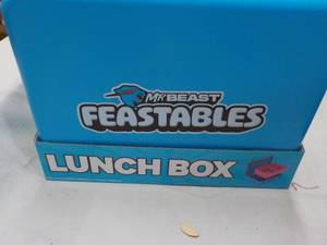 lot 157 image: Mr. Beast Lunch Box...