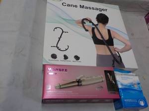 lot 159 image: Cane Massager, Marske Cordless Hair...