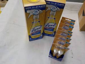 lot 165 image: Lysol Smart Cleaner Refills and Spr...