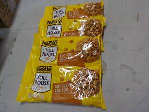 lot 191 image: 4 ct 11 oz Bags Nestle Butterscotch...