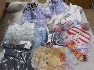 lot 241 image: Clothes, mostly Childrens from a m...