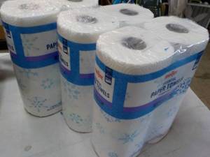 lot 248 image: 6 Rolls Meijer Paper Towels...