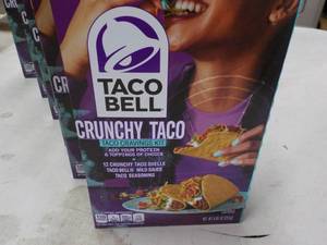 lot 249 image: 6 ct Taco Bell Crunchy Taco Meal Ki...
