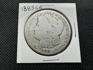 lot 17 image: 1883 CC Carson City Morgan Dollar, Honest Wear-Affordable
