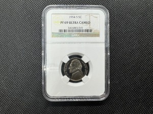 lot 87 image: 1994 S 5C NGC PF 69 Ultra Cameo
