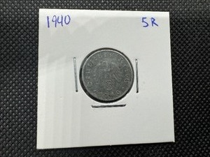 lot 88 image: 1940 5 Reichspfennig