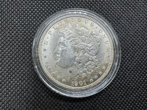lot 45 image: 1901 O High Grade Morgan Dollar, AU to AU