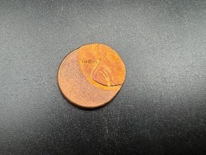lot 64 image: Strike Error Penny