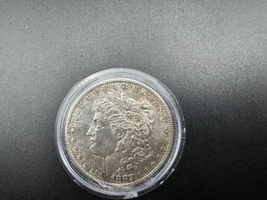 1882 S AU+ DDO Morgan Dollar Obverse Date Doubling