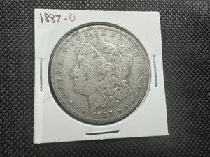 1887 0 Morgan Silver Dollar