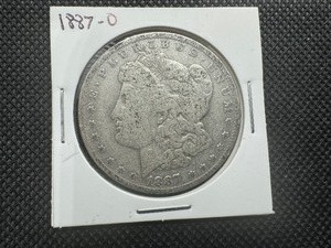 1887 0 Morgan Silver Dollar