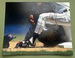 lot 118 image: Al Newman Signed 8x10 Photo - Minnesota Twins Baseball