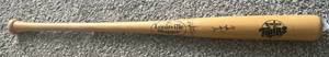 lot 143 image: Mike Lamb Signed Bat with MLB COA - Louisville Slugger 180 Powerized Minnesota Twins Bat